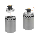 NNEOBA Outdoor Pot Burner Stove System Grey