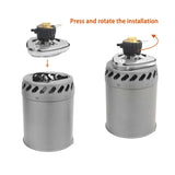 NNEOBA Outdoor Pot Burner Stove System Grey