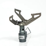 NNEOBA Ultralight Titanium Camping Stove 2700W Portable Gas Burner Grey