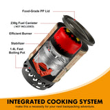 NNEOBA 1.4L Backpacking Stove Cooking System
