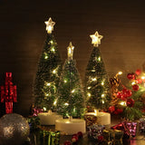 18cm Mini LED Christmas Tree with Warm White Lights