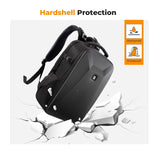 NNEOBA 22L Hard Shell Camera Backpack Black