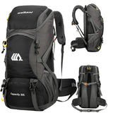 NNEOBA 50L Waterproof Travel Backpack Rucksack Black