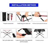 NNEOBA Foldable Net Desktop Outdoor Desk