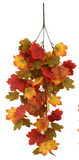 2-Piece 75CM Artificial Maple Leaf Garland