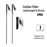 Carbon Fiber Folding Trekking Poles