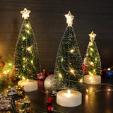 18cm Mini LED Christmas Tree with Warm White Lights