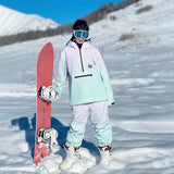 NNEOBA Waterproof Gradient Ski Suit – Warm Snowboard Suit