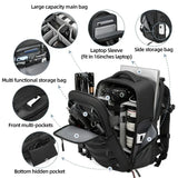 NNEOBA Multi-Functional Camera Backpack Black