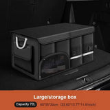 NNEOBA 72L Foldable Waterproof  Storage Box Black