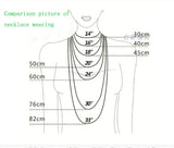 AAAA+ Natural Black Blue Baroque Pearl Necklace – 925 Sterling Silver Clasp (16–35 Inch)