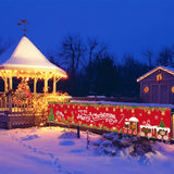 NNEOBA Festive Merry Christmas Outdoor Banner - 240x40cm