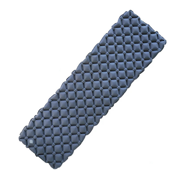 NNEOBA Camping Inflatable Air Mattress with Built-In Pump Blue