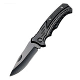 NNEOBA Folding Knife with Rounded Corners Black