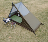 NNEOBA Airy 1 Mesh Tent Backpacking Shelter with Dual Doors Green
