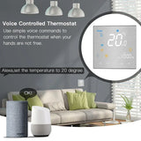 Smart WiFi & ZigBee Thermostat – Temperature Controller for Electric Floor Heating & Water/Gas Boilers