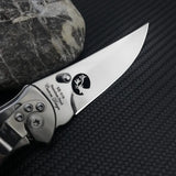 NNEOBA Professional Mini EDC Pocket Knife Brown
