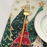 Christmas Tree Printed Placemats