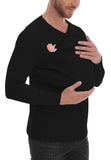 Winter Long Sleeve Kangaroo Pocket Baby Carrier Shirt