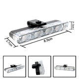 NNEOBA Car Front Grille Emergency Strobe Lights LED