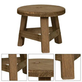 NNEOBA Wooden Stool Plant Stand Mini