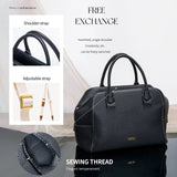 NNEOBA Women's Crossbody Pillow Bag with Wide Strap (Deep Blue)