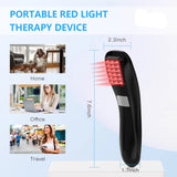 NNEOBA Cold Laser Therapy Device 18x620nm Diode Black