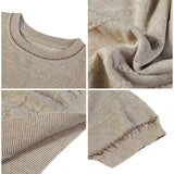Men's Two-Tone Knit T-Shirt