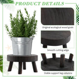 NNEOBA Multipurpose Wooden Stool Step Ladder for Fishing and More
