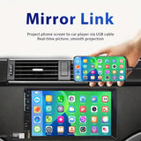 NNEOBA 7 2DIN Touchscreen Car Stereo Black