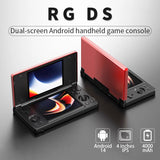 NNEOBA Dual-Screen Android Handheld Game Console (4K GAMES)