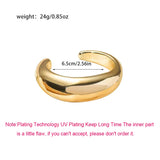 Women's Irregular Plastic Cuff Bracelet