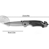 NNEOBA Multi-Functional Folding Knife Dark Grey