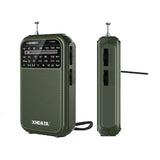 NNEOBA Mini Portable Retro Radio Green