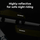 NNEOBA 0.65L Ultralight Nylon Bike Top Tube Frame Bag Rainproof Green