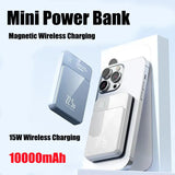 10000mAh Magnetic Wireless Slim Power Bank 20W PD Fast Charge