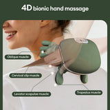 NNEOBA 4D Neck & Shoulder Kneading Massager with Wireless Design