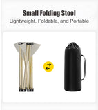 NNEOBA Outdoor Portable Folding Stool White