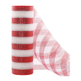 10-Yard Metallic Christmas Mesh Ribbon