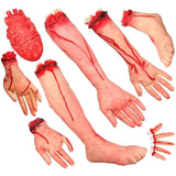 Halloween Fake Human Body Parts Props