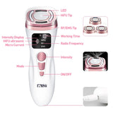 NNEOBA Mini HIFU & RF Facial Beauty Tool for Firming, Anti-Wrinkle, and Youthful Radiance