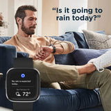 NNEOBA Health Fitness Smartwatch Alexa Built-In Black