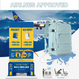 NNEOBA Waterproof Backpack Air Cushion Support Blue