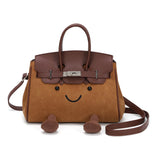 NNEOBA Cartoon Plush Crossbody Shoulder Bag