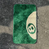 NNEOBA Green 8 Ball Non-slip Carpet Doormat