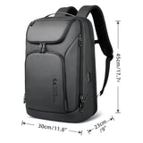 NNEOBA 17.3-Inch Business Laptop Backpack Grey