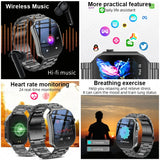 NNEOBA 2.2-inch Curved Screen Smartwatch BT Call