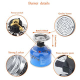 NNEOBA Outdoor Pot Burner Stove System Grey