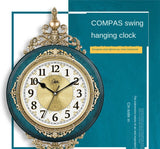 NNEOBA European Retro Wall Clock