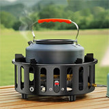 NNEOBA 7-Core High-Power Camping Gas Stove Black